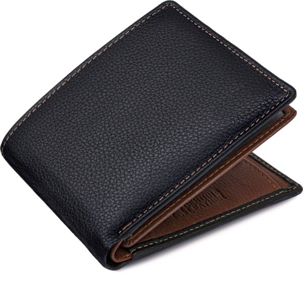 Snughorn Premium Leather Wallet for Men | Stylish Bi-Fold Design with Multiple Card Slots & Durable Finish