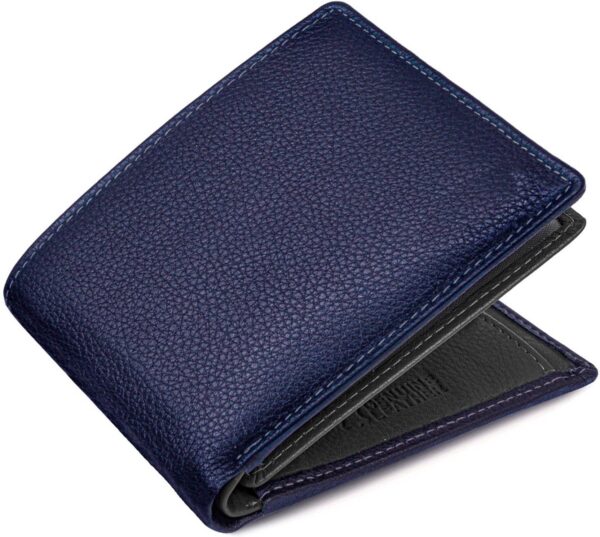 Snughorn Premium Leather Wallet for Men | Stylish Bi-Fold Design with Multiple Card Slots & Durable Finish
