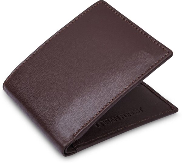 Snughorn Men Casual, Formal Brown Genuine Leather RFID Wallet  (8 Card Slots)