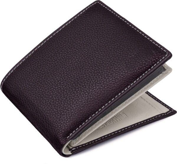 Snughorn Premium Leather Wallet for Men | Stylish Bi-Fold Design with Multiple Card Slots & Durable Finish