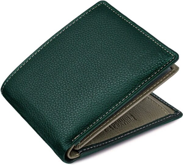 Snughorn Premium Leather Wallet for Men | Stylish Bi-Fold Design with Multiple Card Slots & Durable Finish