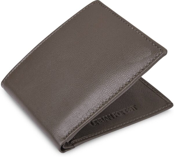 Snughorn Men Casual, Formal Taupe Genuine Leather RFID Wallet  (8 Card Slots)